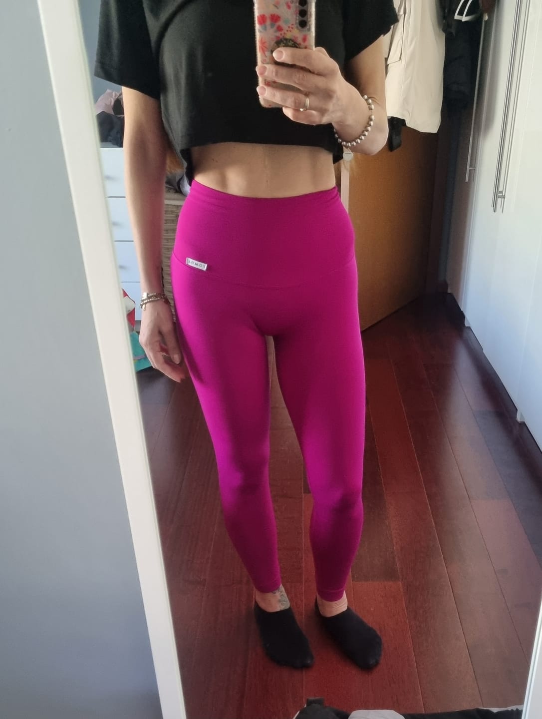 Customer photo review of Leggings All-Up Purple