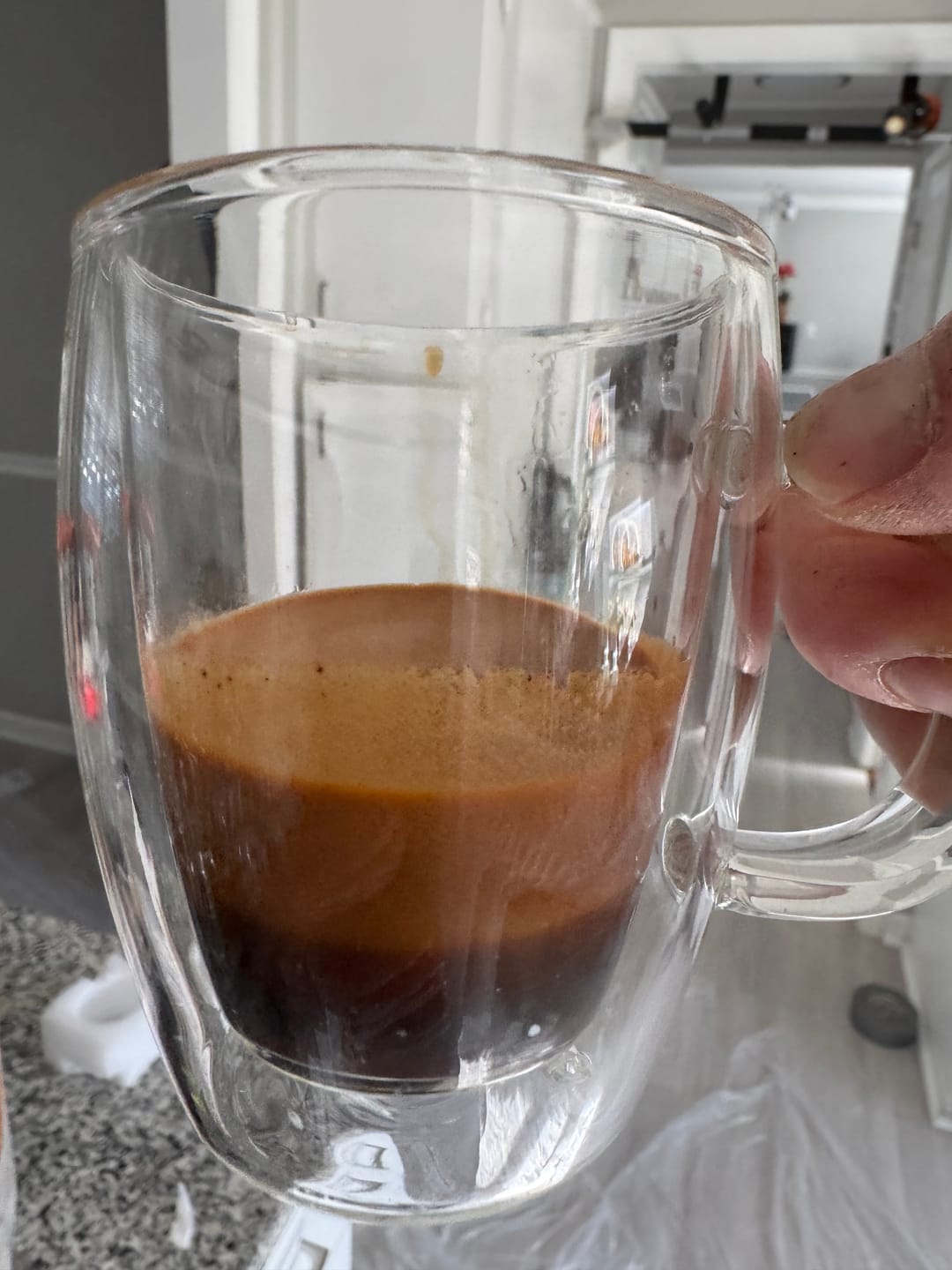 Customer photo review of Crema Intensa - Whole Bean Coffee 2.2lb Bag
