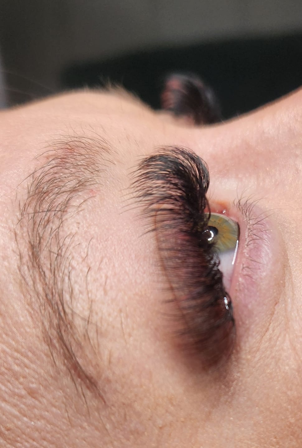 Customer photo review of UV Lash Glue Clear 5ml