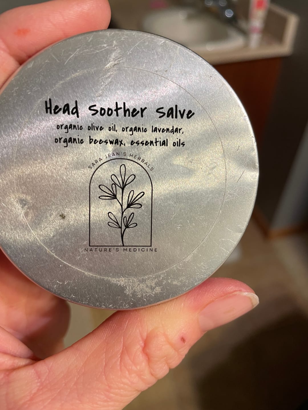 Customer photo review of Head Soother Salve