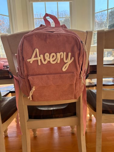 Ashley G. review of KNIT & CARRY – Personalized Knitted Backpack image 1 out of 2