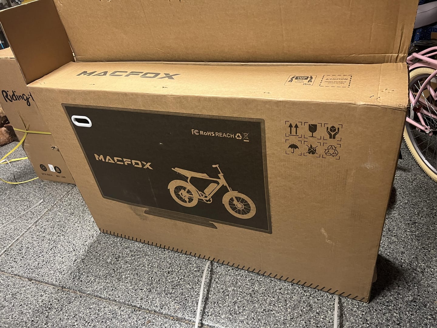 Customer photo review of Macfox X2 Electric Mountain Bike