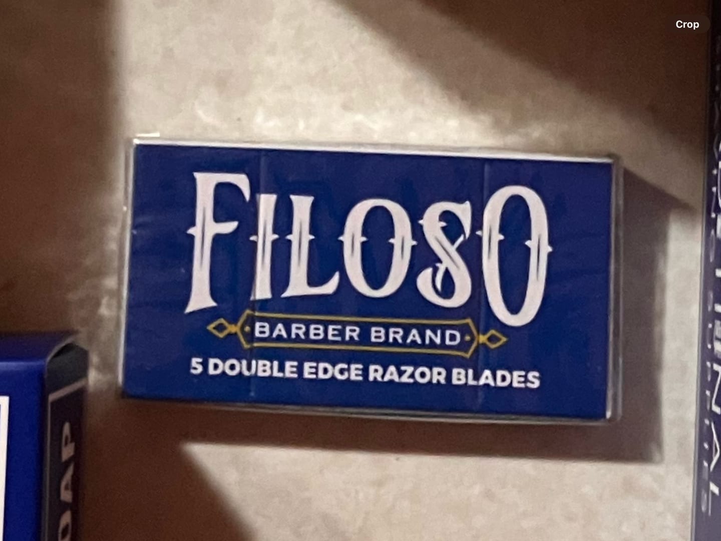 Customer photo review of Filoso Razor Blades