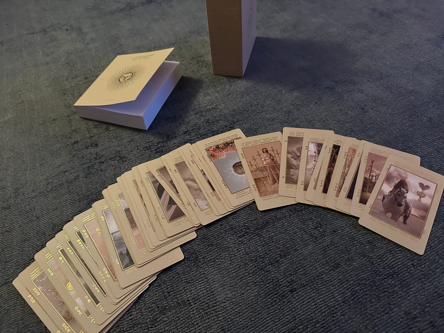 Customer photo review of Lucid Dreams Beginners Tarot • With Keywords™ {EDITION 4}
