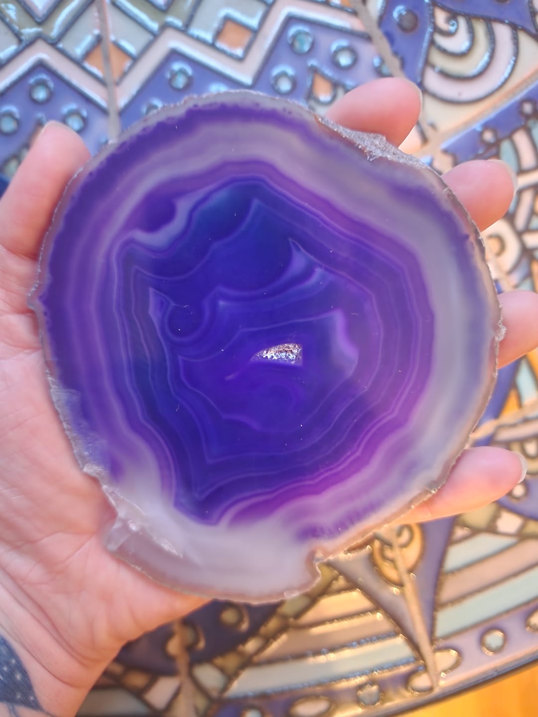 Customer photo review of Agate Slice