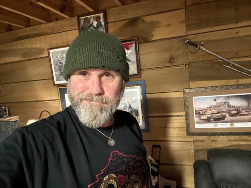 Customer photo review of RIPPED FISHERMAN BEANIE.