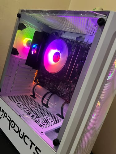 Customer photo review of Refrigeracion de Aire Redragon effect RGB CPU Cooler (120MM FAM) CC-2000