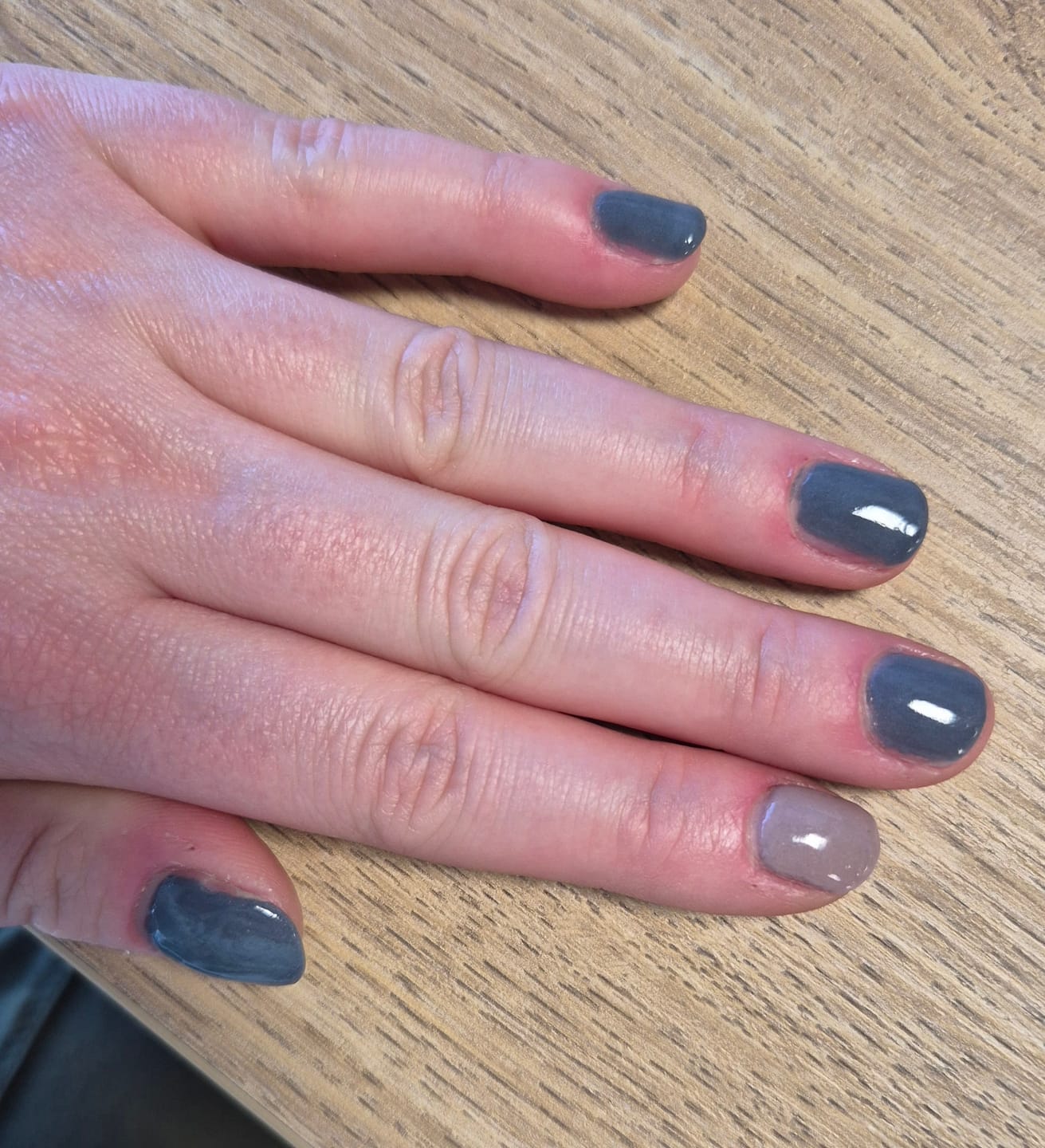 Customer photo review of Fossil Dipping Powder