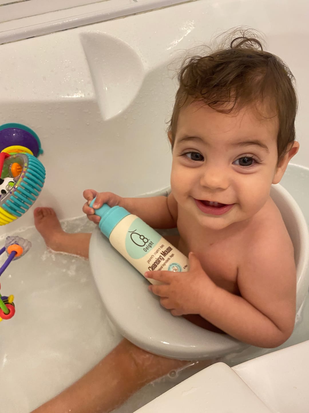 Customer photo review of סבון עדין לתינוק - מבוסס רכיבים טבעיים בריח עדין