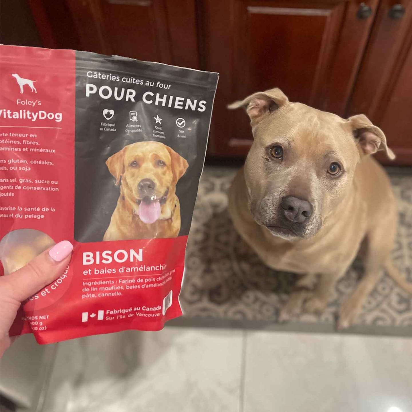 Customer photo review of Beef Liver with Pumpkin