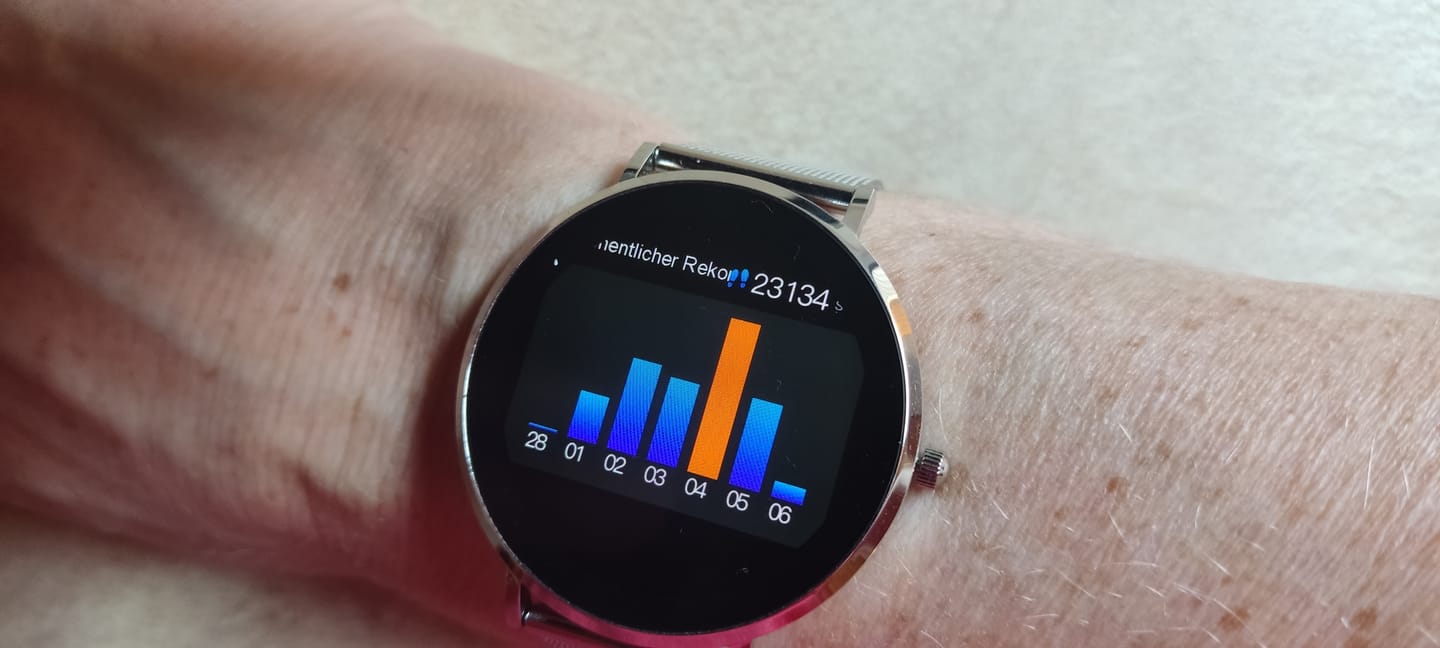 Customer photo review of Eleganza Smartwatch
