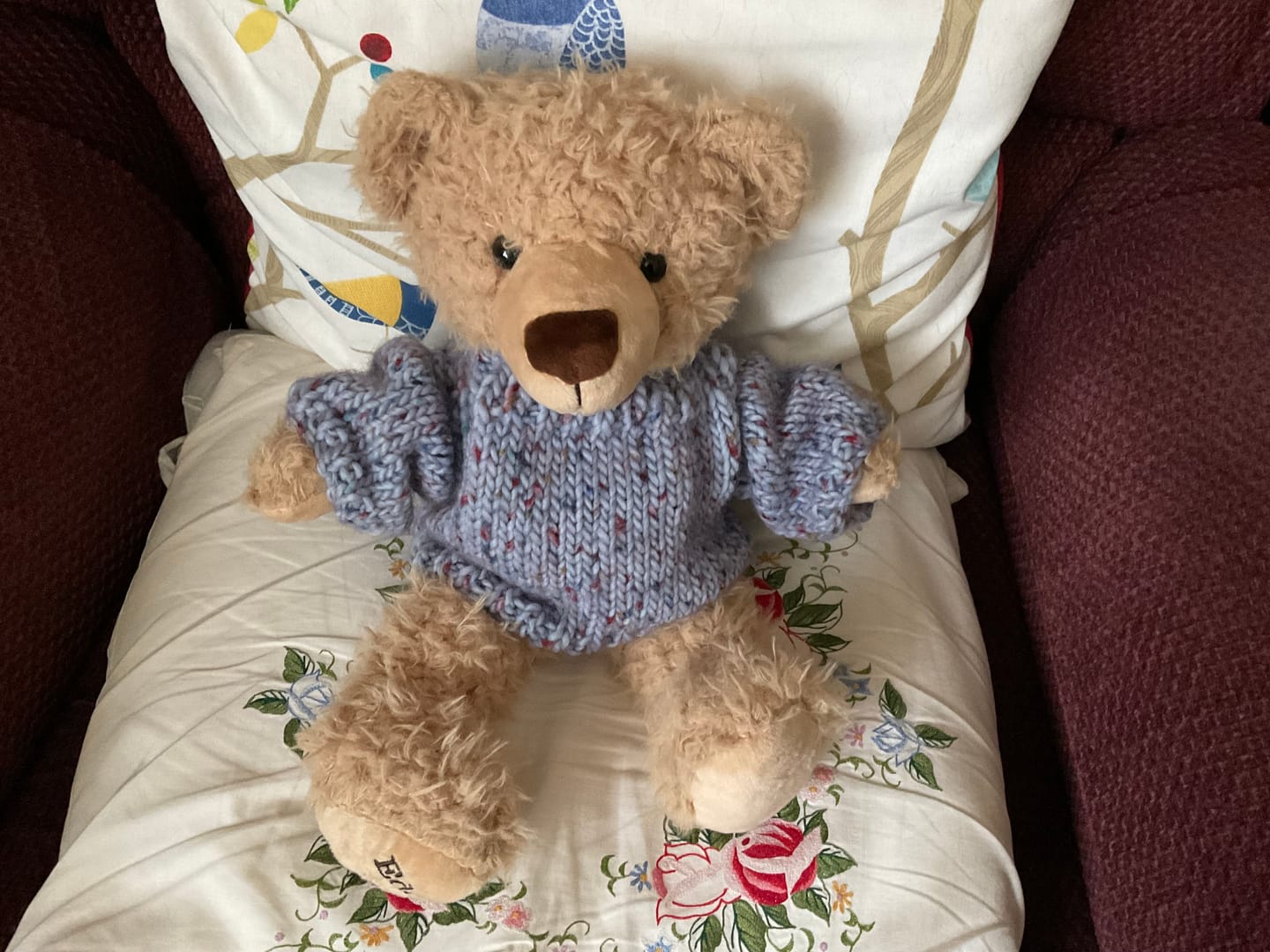 Customer photo review of Eddy The Teddy Bear