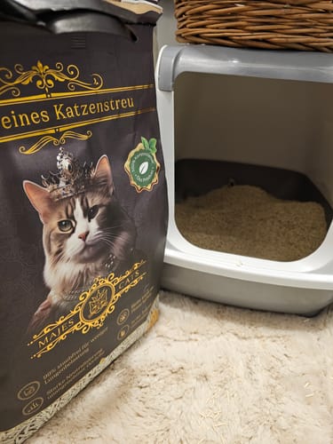 Customer photo review of Naturreines Katzenstreu - Angebot
