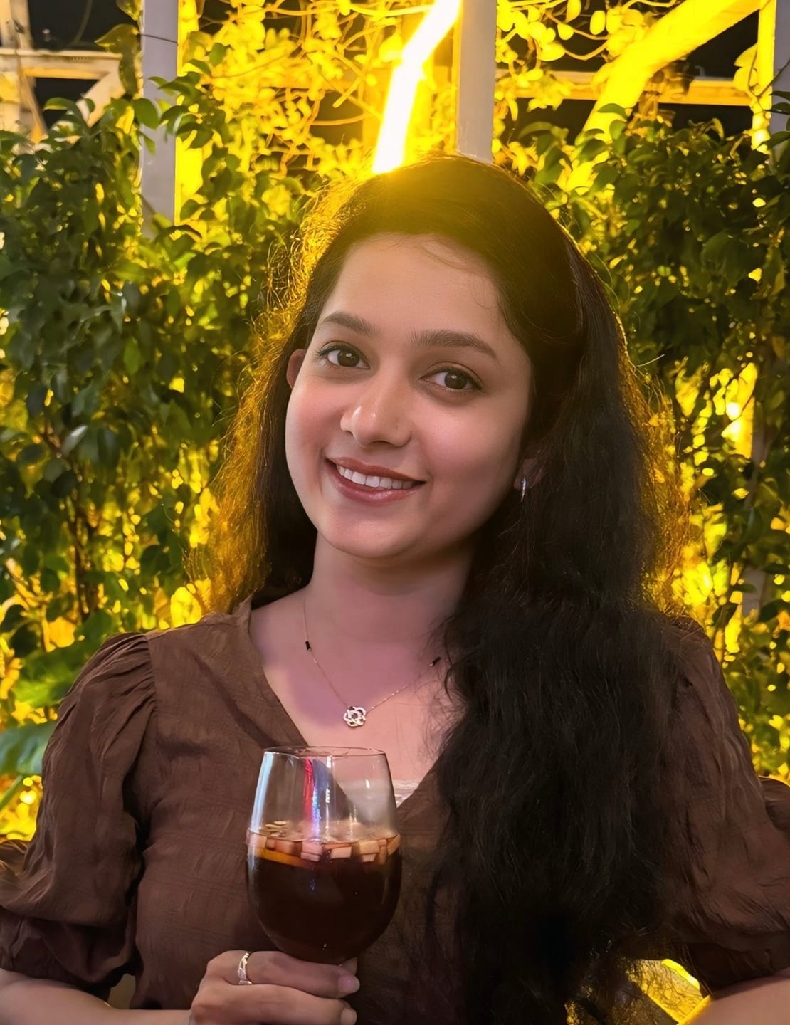 Customer photo review of Iravati Diamond Mangalsutra | BIS Hallmarked | 18k Gold Vermeil