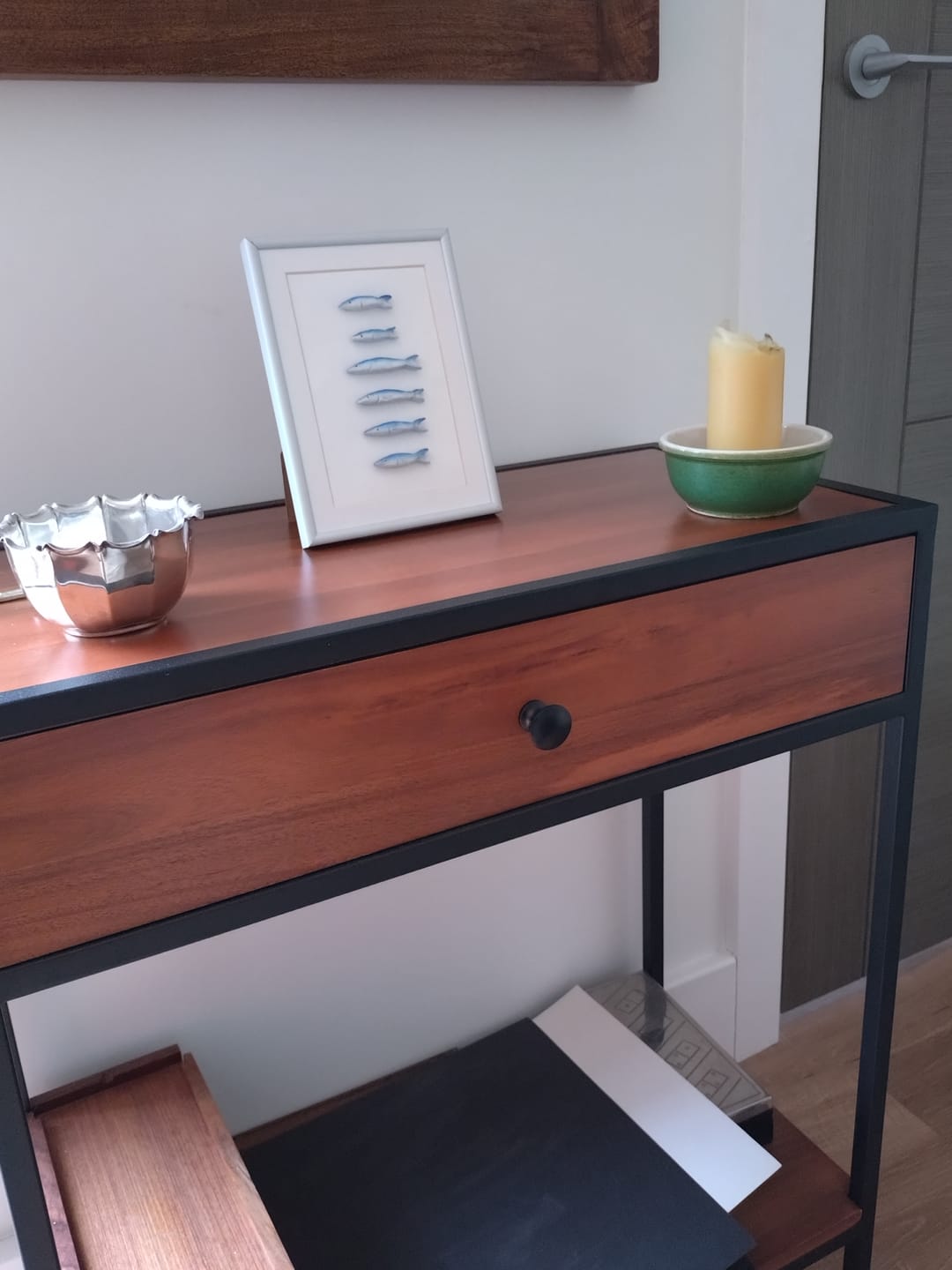 Customer photo review of Classic Cast Iron Cupboard Handles | Black