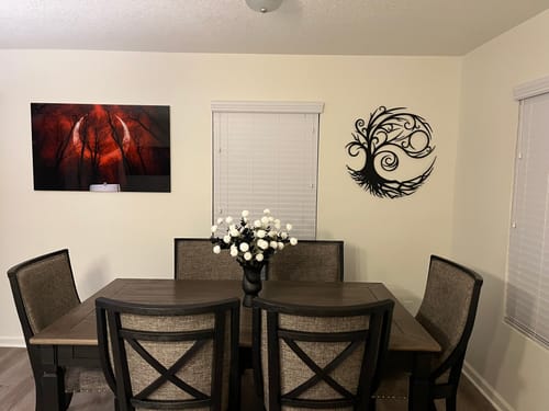 Customer photo review of Déco Murale Métal - Arbre de vie (T2)