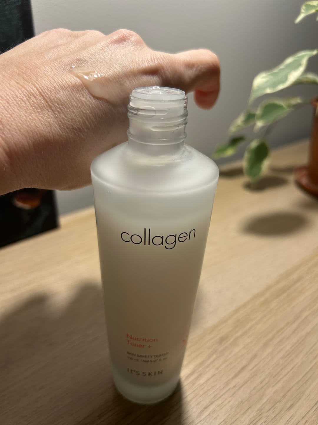Customer photo review of Sejas toniks ar kolagēnu It's Skin Collagen Nutrition Toner+