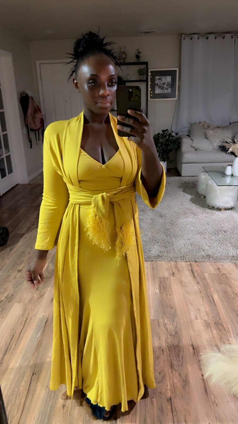 Customer photo review of The Princess Robe