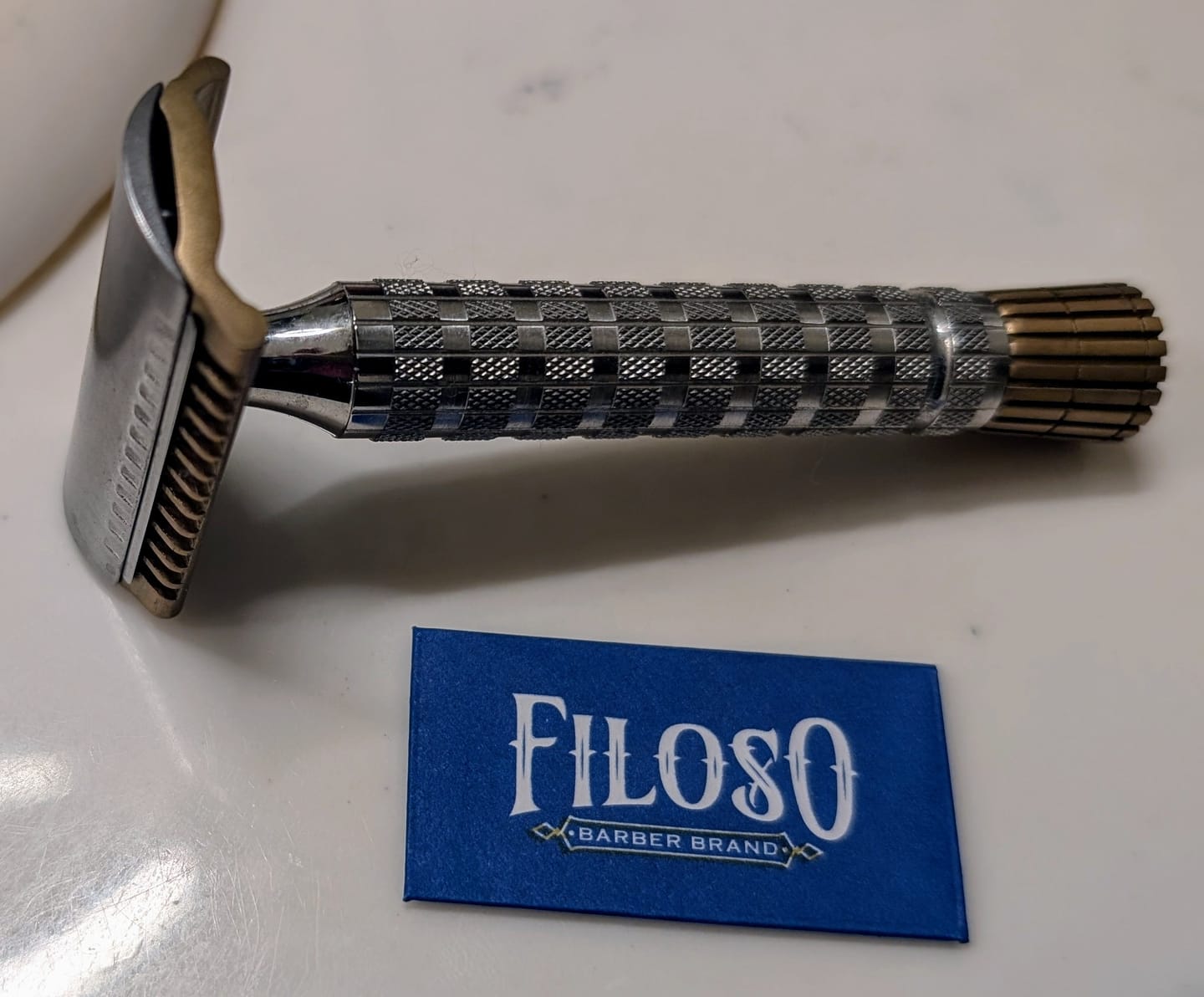 Customer photo review of Filoso Razor Blades