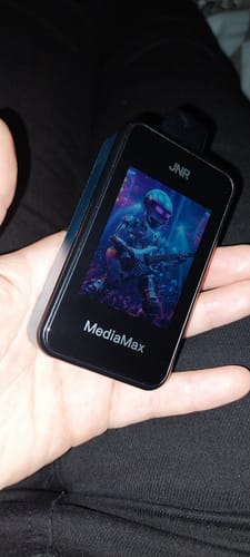 Customer photo review of JNR - MediaMax - 40K - Puff / Vape Jetable - 2% nicotine - Smart connect