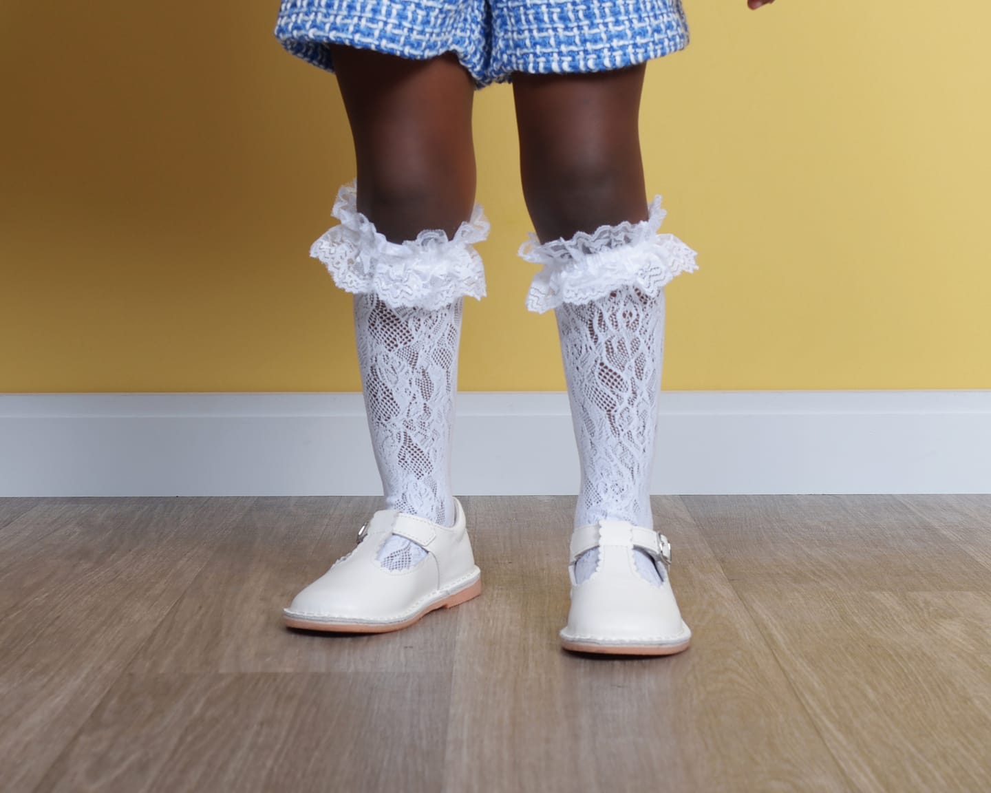 Customer photo review of Lola Lace Socks