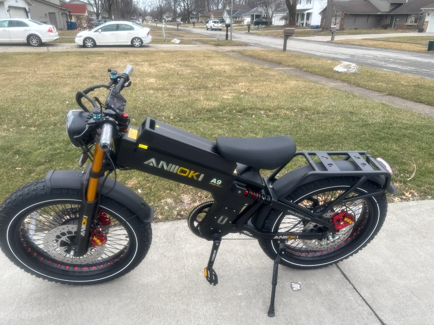 Customer photo review of 2025 Version A9 Pro Max 60V Dual Motor Ebike