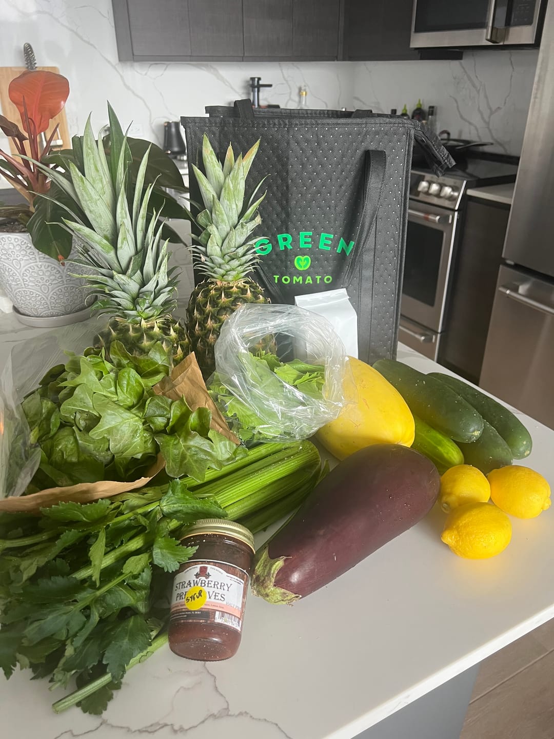 Customer photo review of "Plum" (Medium), Fruit & Veggie Mix