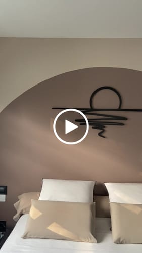 Customer video review of Décoration murale en métal - Coucher du soleil