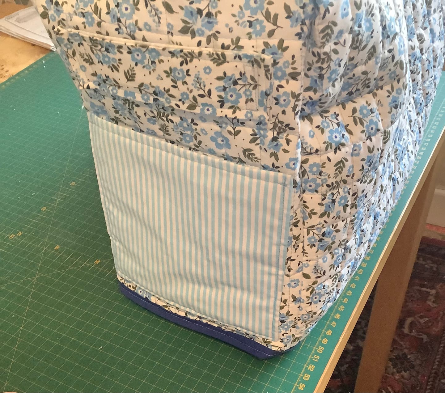 Customer photo review of Candy Stripes Polycotton Fabric