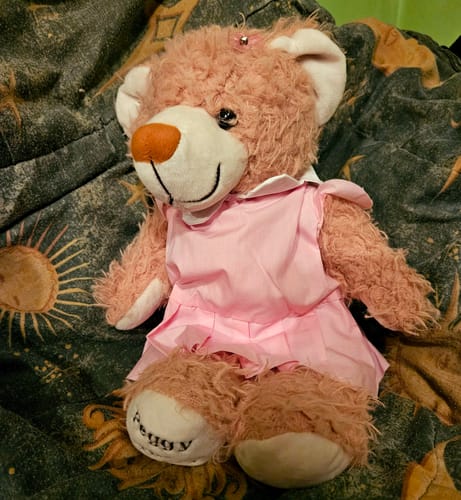 Customer photo review of Peggy The Teddy Bear