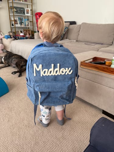 Ashley G. review of KNIT & CARRY – Personalized Knitted Backpack image 1 out of 1