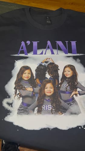 Customer photo review of DTF Upload a Gang Sheet