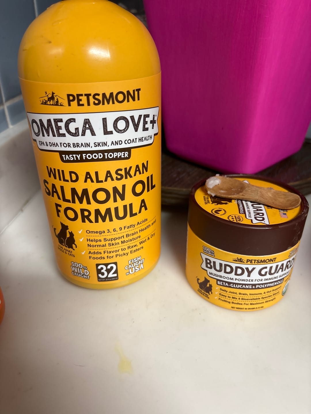 Customer photo review of Buddy Guard + Omega Love+