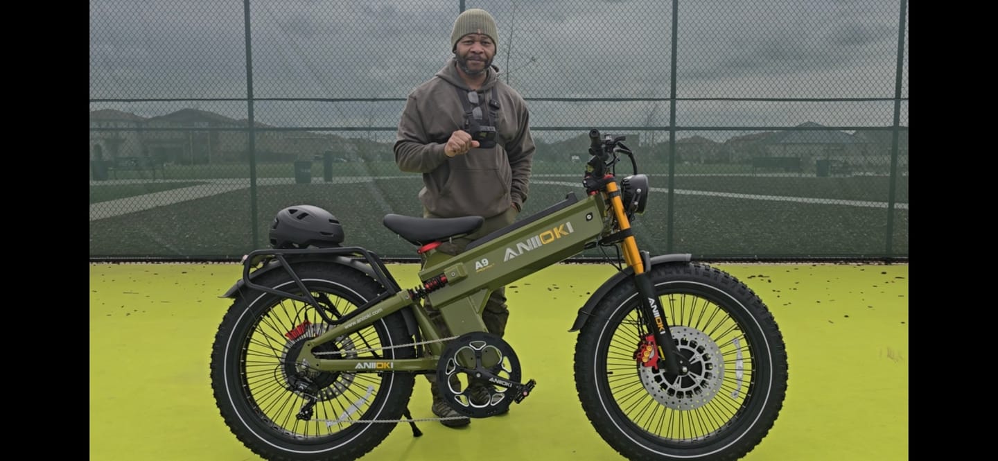 Customer photo review of 2025 Version A9 Pro Max 60V Dual Motor Ebike