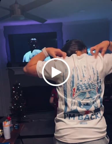 Customer video review of America's Hero Tee - White