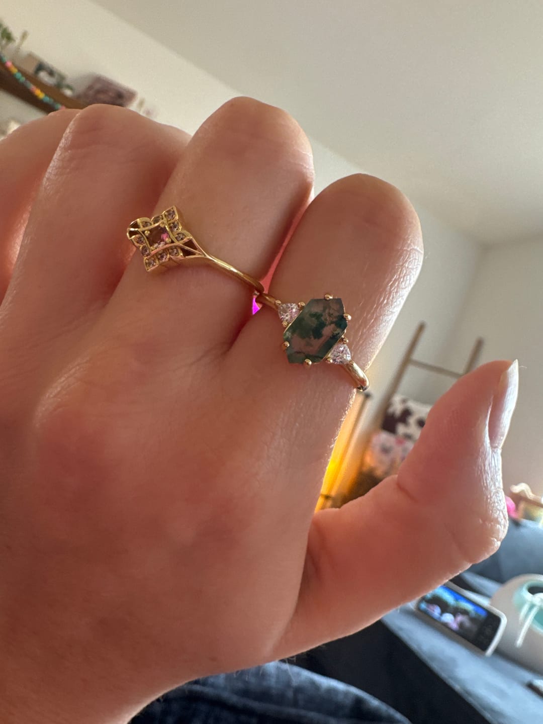 Customer photo review of Hidden grove ring