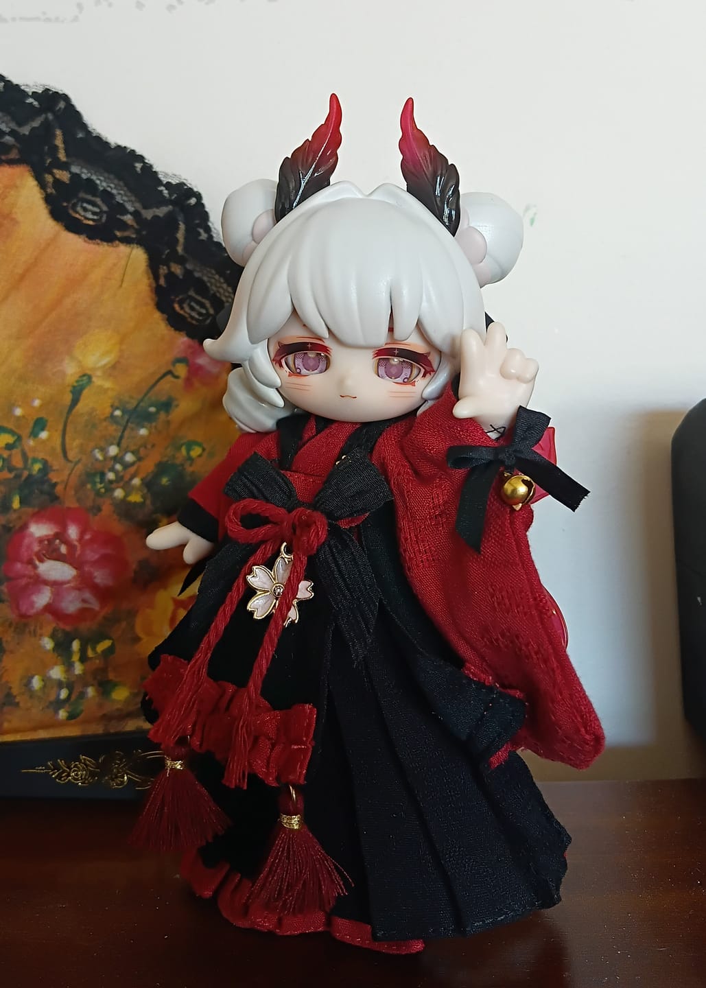 Customer photo review of Kukaka Insect Cafe Series Prayer & Judge Limited BJD Action Figure