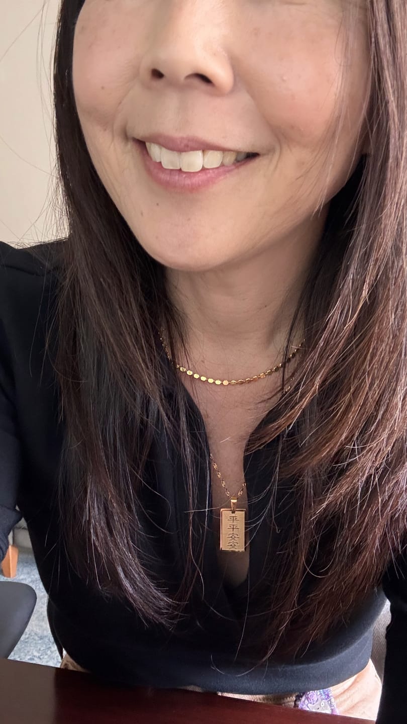 Customer photo review of Safety & Protection Good Luck Necklace