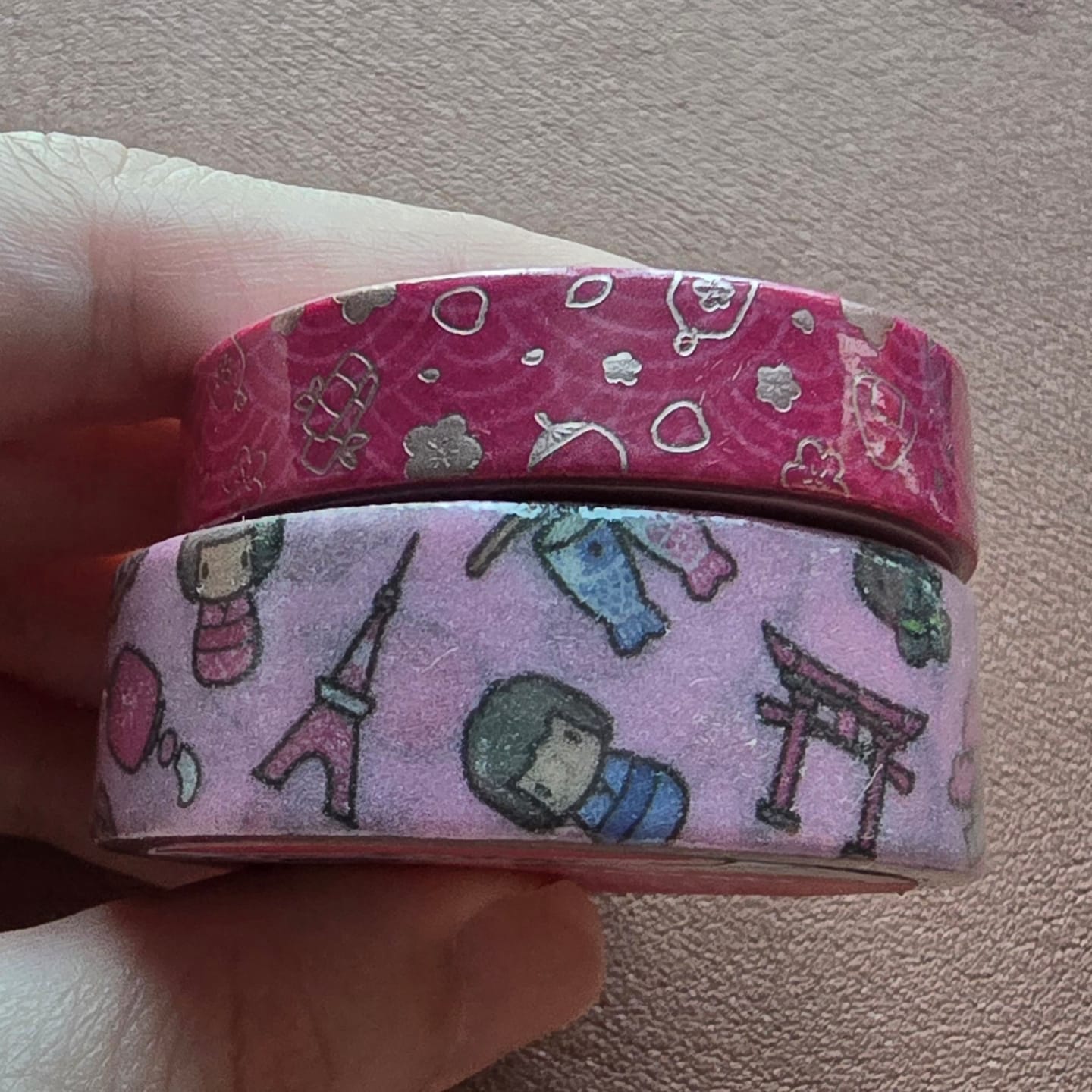 Customer photo review of Hello Japan Washi Tape (Set of 2)