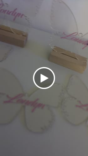 Customer video review of UV DTF Sticker Transfers By Size