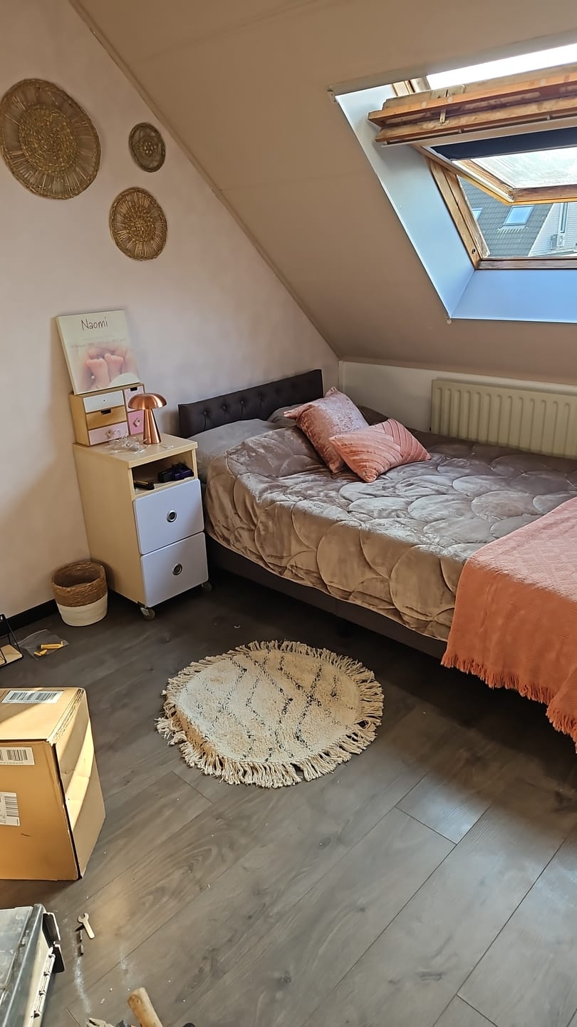 Customer photo review of Dekbed Zonder Overtrek Velvet™ Taupe / Grey