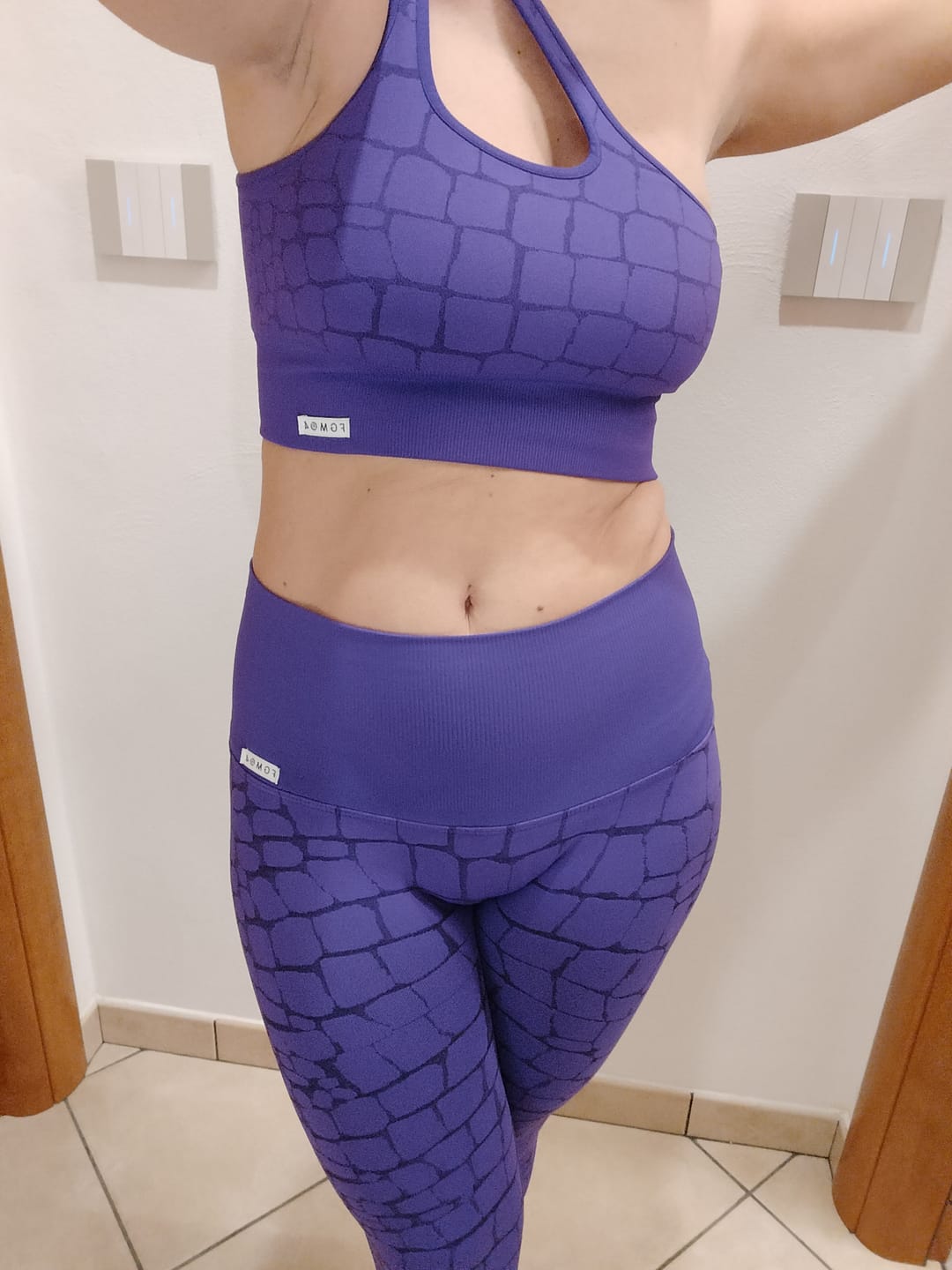 Customer photo review of Leggings All-up Cocco Viola