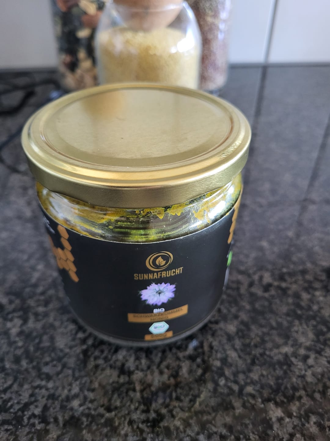 Customer photo review of Bio Schwarzkümmel in Honig | 500g