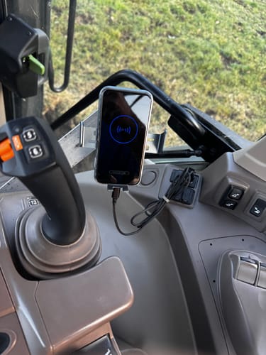 Customer photo review of GADGETME G5 Plus V3 Handyhalterung mit Wireless Ladefunktion 15W Fast Wireless