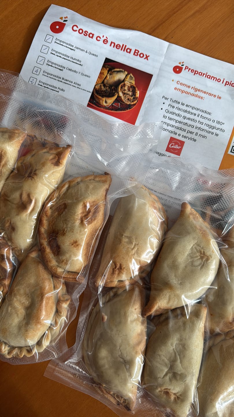 Customer photo review of Box Empanadas Ceibo Sapori