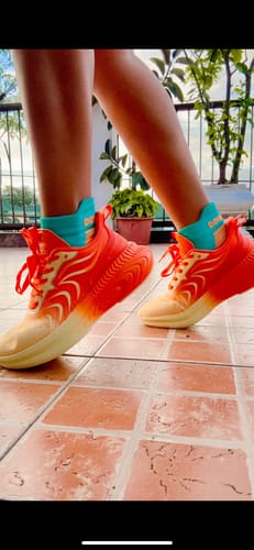 Customer photo review of Velocity Running Sneakers
