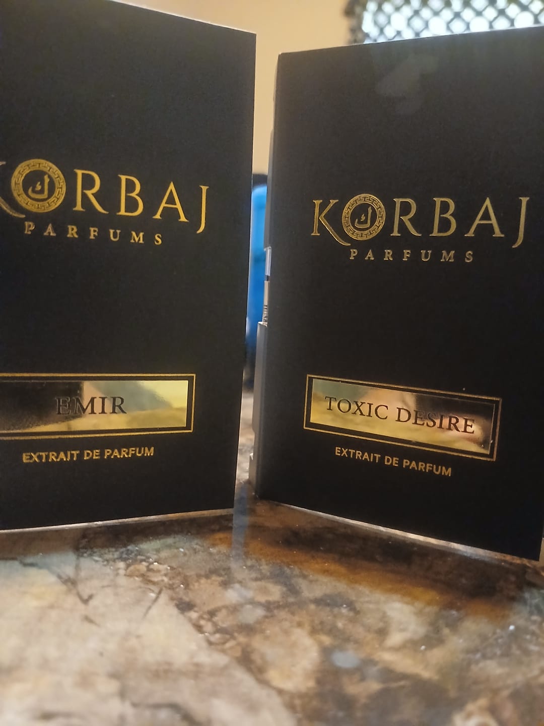 Customer photo review of Perfume Sample Set - 4 PCS