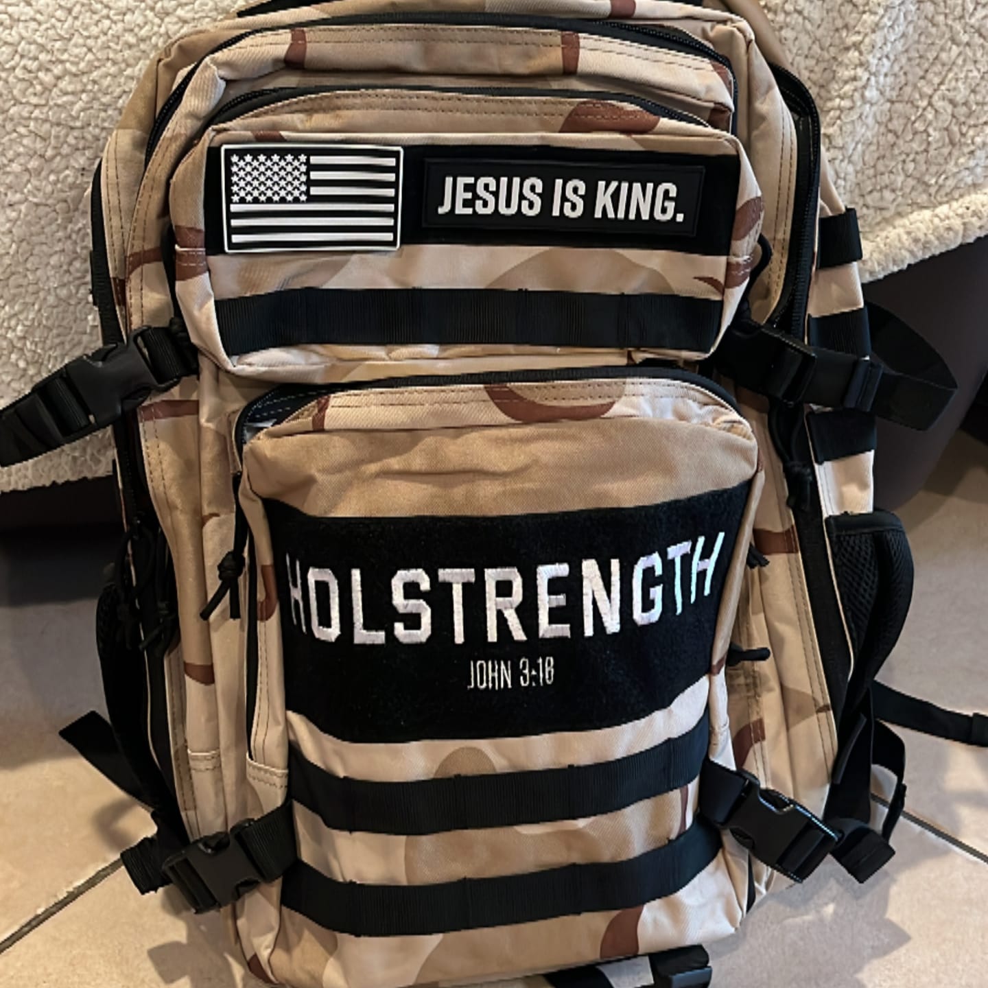 Customer photo review of Velcro Patch