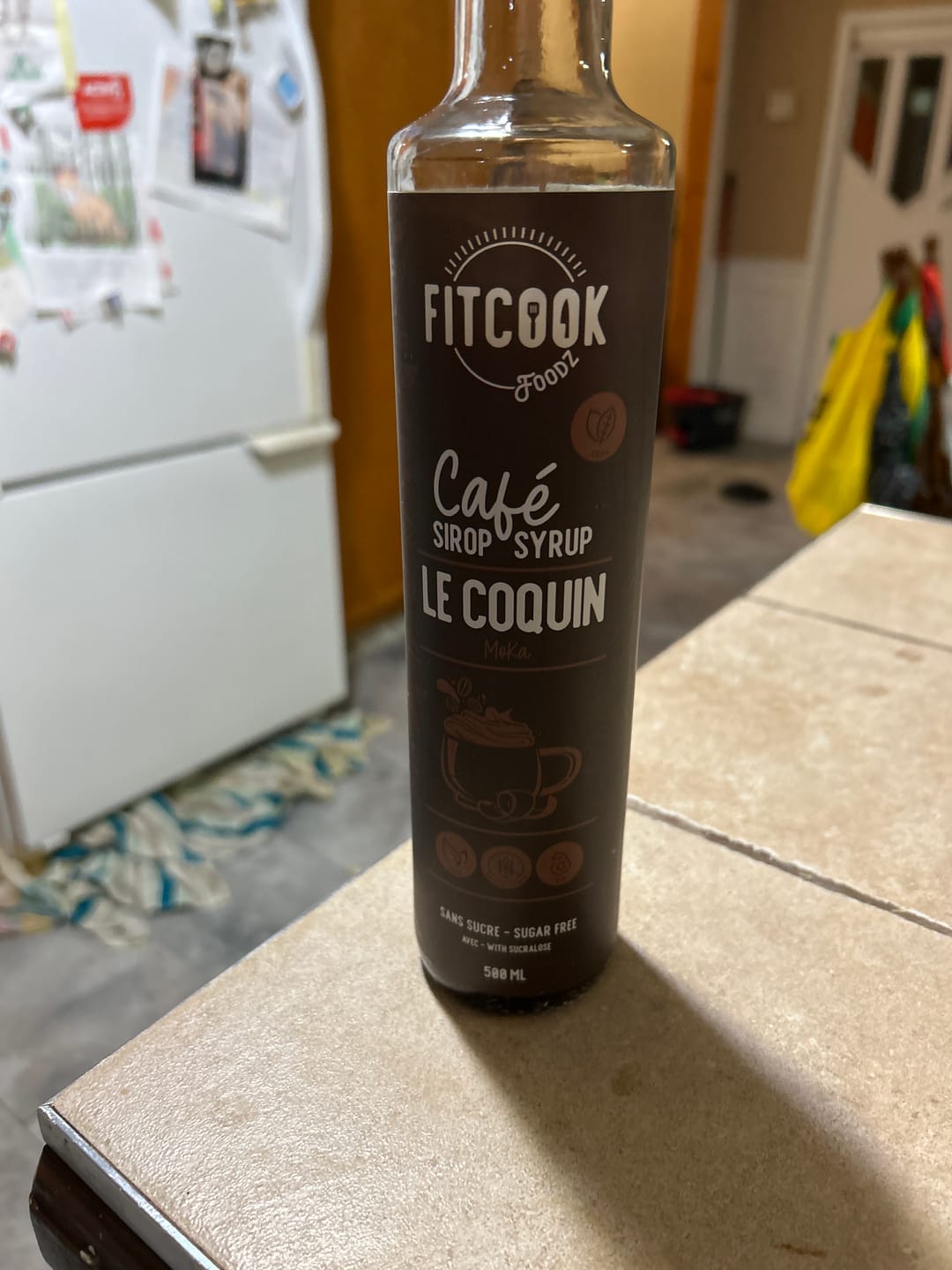 Customer photo review of Fitcook Foodz - Sirop pour Café 500ml