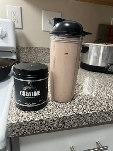 Customer photo review of CREATINE MONOHYDRATE